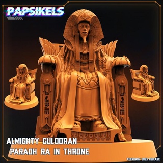 todopoderoso florista faraón ra trono estrella portón Stargate sg1 sg jafa 3d print model - Mito3D