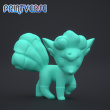 Alolan vulpix pokemon heykelcik 3d print model - Mito3D