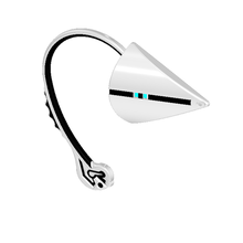 aloy's focus horizon dawn wearable prop adjustable ear piece collins creations 3d gadget aloy technology scifi virtual reality 3d print model - Mito3D