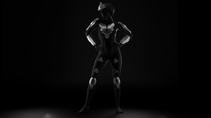 aloy shield-weaver inspired cosplay armor - 3d print stl files horizon zero dawn 3d print model - Mito3D