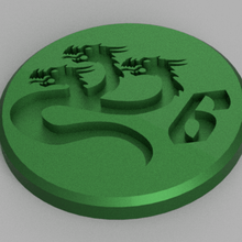 alpha legion objective markers game l gion titulaire horus heresy marqueur objectif marker thehorusheresy wargame wargaming warhammer 40k accessoires jeu jouet 3d print model - Mito3D