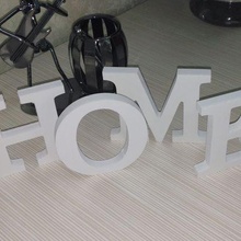 alphabet home letters decor 3d print model - Mito3D