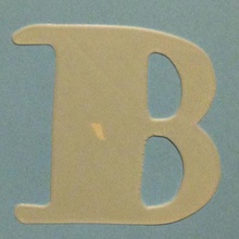 alphabet verschiedene Brief Kunst - Spielzeug spielen Buchstaben 3d print model - Mito3D