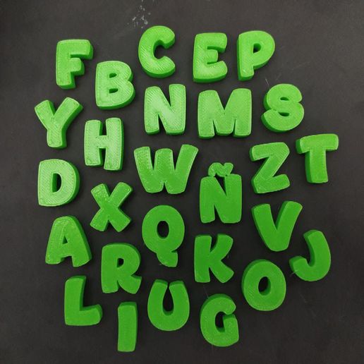 alphabet 40mm  alphabet l
