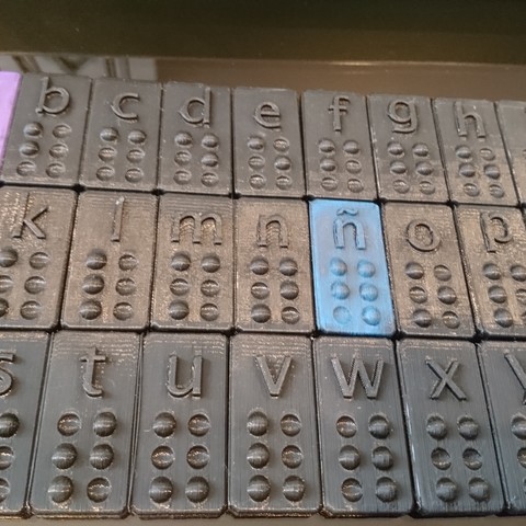 braille alfabesi aracı 3D print model - Mito3D