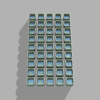 alfabe sayılar one piece banyo bomba kalıplar kalıp 1000stl 3d baskı dosya noktalama işaretler 3d print model - Mito3D