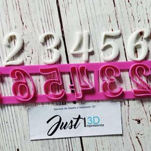 alphabet rule various cutting numbers letters cookies cakes pasteurized whale cold porcelain sharp paste 3d print model - Mito3D