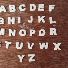 alphabet verschiedene 3d print model - Mito3D