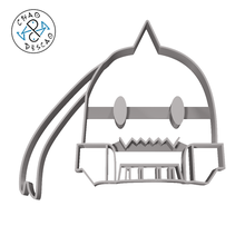 alphonse elric - fullmetal alchemist cookie cutter fondant polymer clay gadget clock edward roy mustang winry rockbell alex louis armstrong manga anime play-doh pastry 3d print model - Mito3D