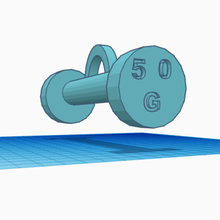 alt 50g gadget la sensación de pesadez altere deporte bleup 3d print model - Mito3D