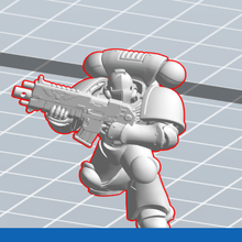alt-pose dem marines Spiel mildcat space Spiele 3d print model - Mito3D