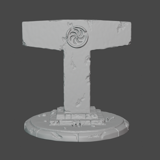 altar #altar #d&d #tabletop 3D print model - Mito3D