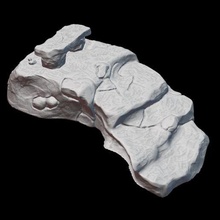 Altar Opfern Opfer Rolle Kriegsspiel Dioramen Felsen Szenografie 3d print model - Mito3D