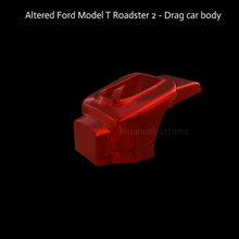 verändert Ford Modell Roadster 2 ziehen Wagen Körper heiß Stange Dragster Bräter amt revell Slot rc Kit 3d print model - Mito3D