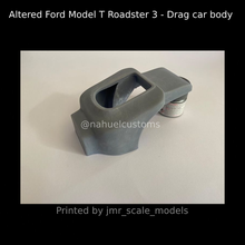 altered ford model roadster 3 - drag car body hot rod dragster roaster amt revell slot rc kit 3d print model - Mito3D