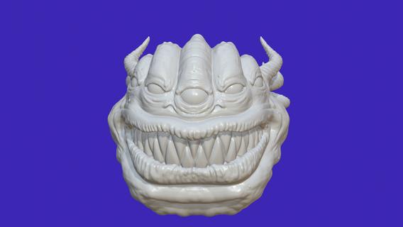 alternate beholder d&d Game dungeons dragons dandd dungeon dragon with stand 3d print model - Mito3D