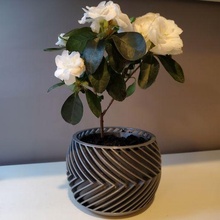 alterno giro escritorio interior suculento plantador jardineras maceta planta 3d 3d print model - Mito3D