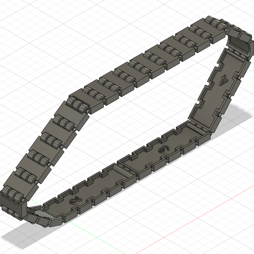 alternative pistes terre raider v2 30k horus hérésie 3D print model - Mito3D