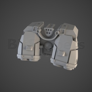 alternative jump pack tabletop scifi miniatures 28mm wargaming miniature 3d printing warhammer 40000 40k astartes space marines presupported 3d print model - Mito3D
