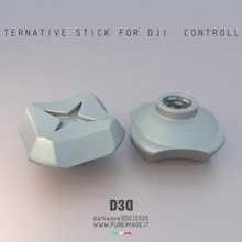 alternativa palo dji controlador stick reemplazo diversión drone mod 3d print model - Mito3D