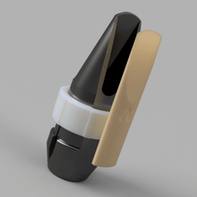 alto sax mouthpiece complete 3d print model - Mito3D