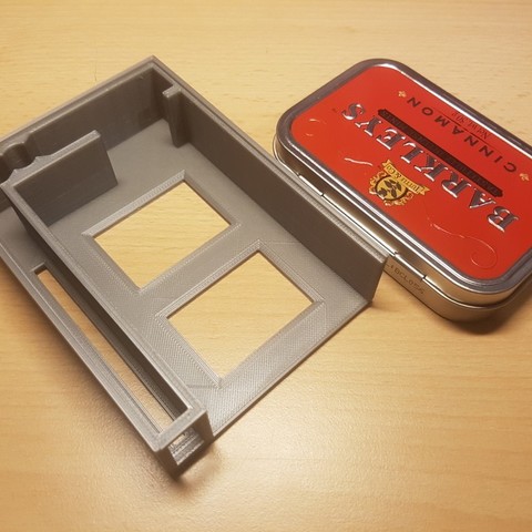 altoids tin selector rack -remix home organization 3D print model - Mito3D