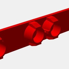 Aluminium Maurer Lineal Stopper 3d print model - Mito3D