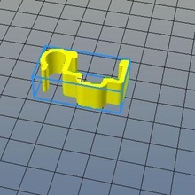 Alu-schiene Kabel-clip 20x20 tool clip Kabel rail alu 3d print model - Mito3D