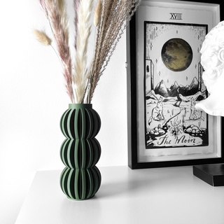 séduire vase moderne unique Accueil maison décor séché conservé fleur arrangement stl fichier jardin intérieur fleurs plantes vases 3d print model - Mito3D