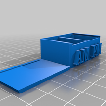 am pm çift hap Kutu konteyner ilaç haplar konteynerler 3d print model - Mito3D