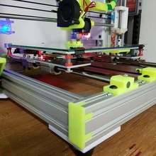 am8 2040 Extrusion Startseite Mantel Aluminium Netz 3d_printer_parts 3d print model - Mito3D