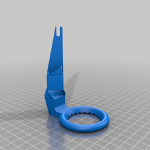 am8 - centre nozzle fan bmg extruder mount 3d print model - Mito3D