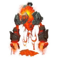 amalgama destrucción Warcraft mundo azeroth mascota mascotas bfa Guau magma lava 3d print model - Mito3D