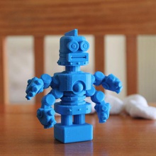 stupito di archie gioco giochi robot fabbrica sci fi thinkerthing pensatore cosa 3d print model - Mito3D