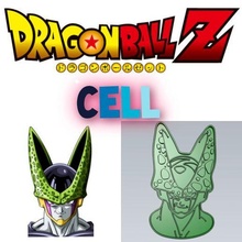 amazing dragon ball character cell cookie cutter stamp cake decoration cartoon game anime bakery baking popular famous biscuit 3d print model - Mito3D