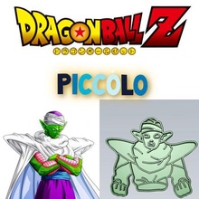 amazing dragon ball character piccolo cookie cutter stamp cake decoration game anime cartoon baking bakery popular famous 3d print model - Mito3D