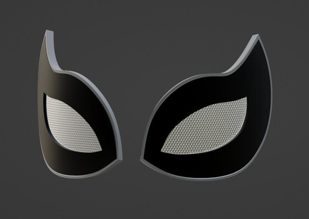 surpreendente fantasia 15 spider man lentes molduras 3d print model - Mito3D
