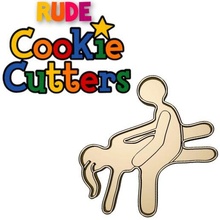 amazing rude position cookie cutter stamp cake decoration man women baking bakery biscuit bread designing dessert household tools 3d print model - Mito3D
