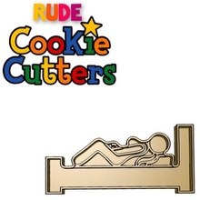 amazing rude position cookie cutter stamp cake decoration man women baking bakery biscuit bread designing dessert household tools 3d print model - Mito3D