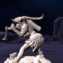 amazon dungeon draghi arcieri gurriere 3d print model - Mito3D