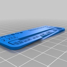 Amazonas Basic schwarz Filament Farbfeld Prüfung angepasst 3d_printer_accessories 3d print model - Mito3D