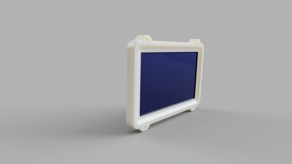 Amazon ateş tablet 7 2022 duvar binmek duvara monte akıllı ev vis 3d print model - Mito3D