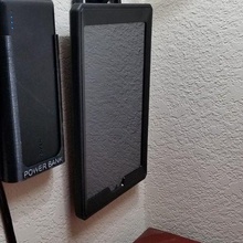 amazon tablet wall mount 101 fintie hook tab tara tua tuatara organization 3d print model - Mito3D