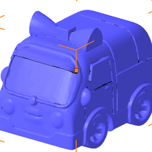 ambra robocar poli carattere cartone animato 3d print model - Mito3D
