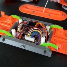 ambient control - pcb brain box tool 3d printer enclosure adafruit feather arduino case brainbox circuit board ikea lack mechanical toy mount raising bottom accessories 3d print model - Mito3D