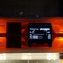 ambient-control - ui-front-panel tool 3d-Drucker-Gehäuse adafruit Umgebungs-Kontrolle arduino Tasten captive dashboard display Schnittstelle oled-display ssd1306 3d Drucker Zubehör 3d print model - Mito3D