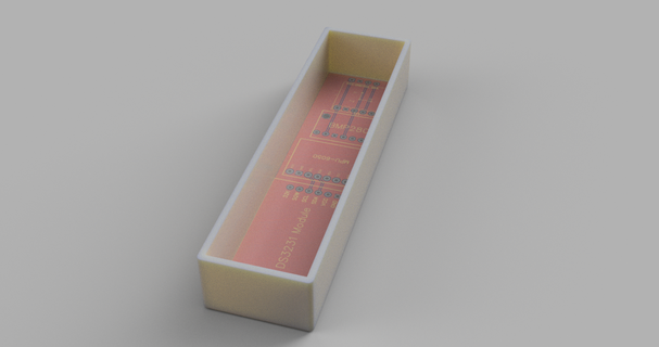 ambient sensors breakout board light moisture accelerometer rocket 3d print model - Mito3D
