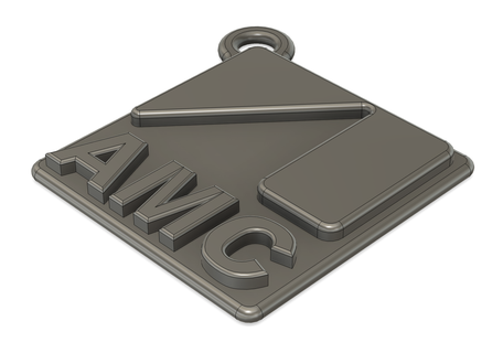 amc Schlüsselbund 3d print model - Mito3D