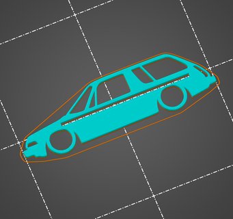 amc pacer wagon toothpaste squeezer 3d print model - Mito3D