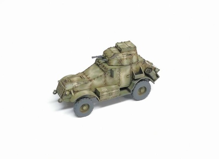 amd 165 175 panhard 1 56 28mm bolt action france gingham free wwii tank armored car miniature arvernes 3d print model - Mito3D